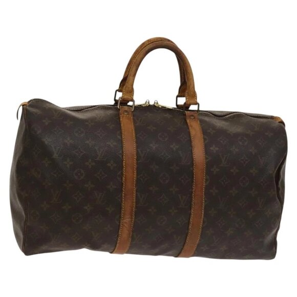 LOUIS VUITTON Monogram Keepall 50 Boston Bag - Picture 1 of 15